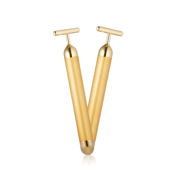 24K Golden T Shape Beauty Bar pro péči o pleť